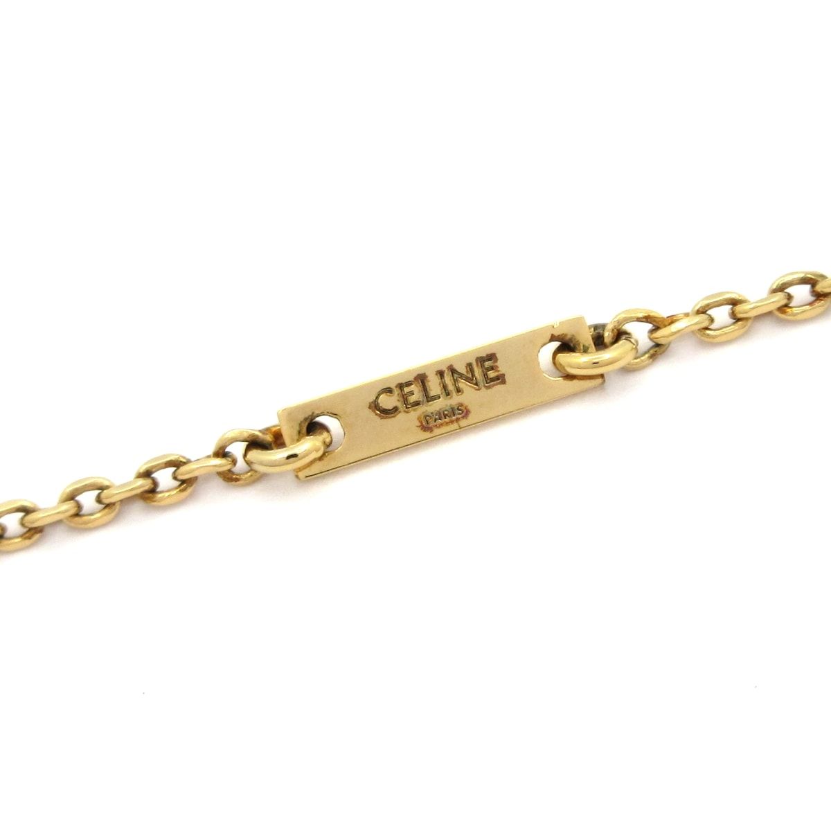 Celine Necklace Mini Triomphe Gold — view 5
