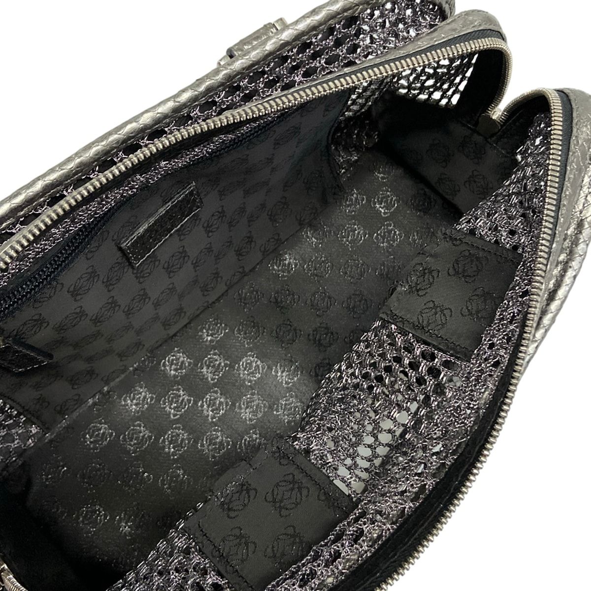 Loewe Handbag Amazona Silver Chain Mesh — view 7