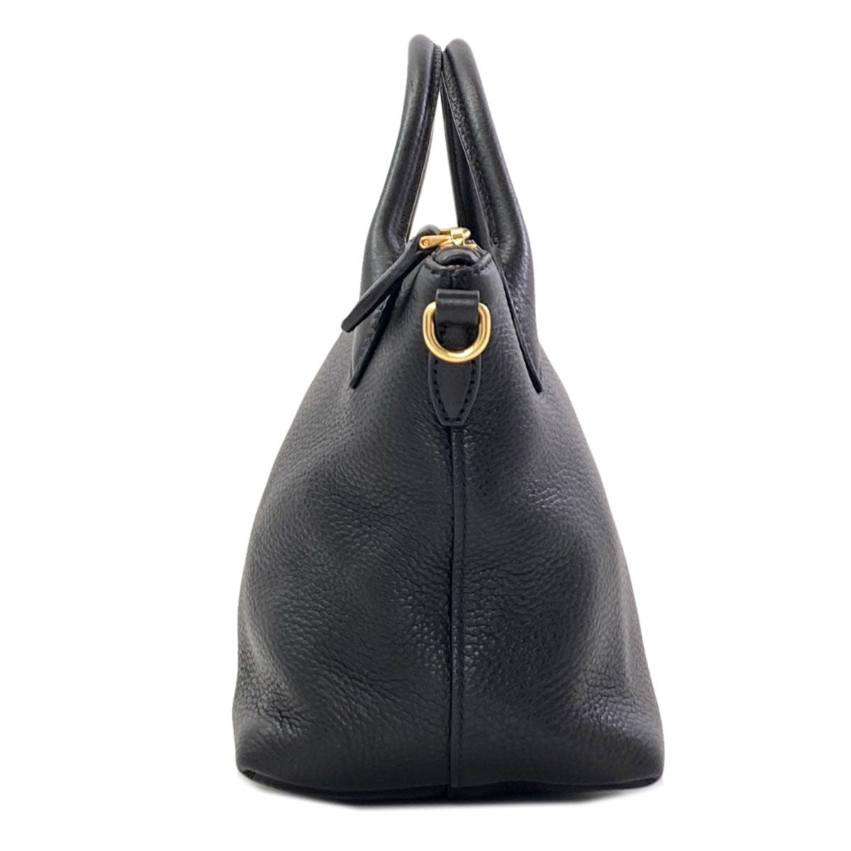 Prada Triangle Logo 2-Way Handbag Calfskin — view 3