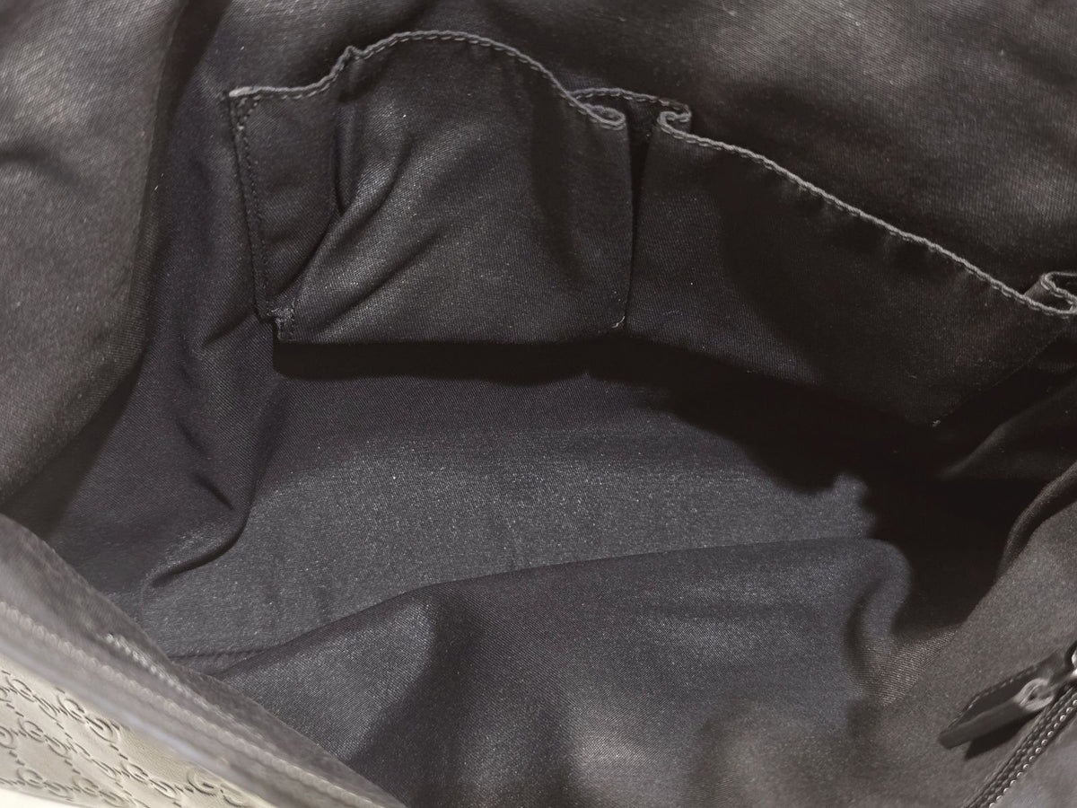 Gucci Guccissima Leather Shoulder Bag — view 8