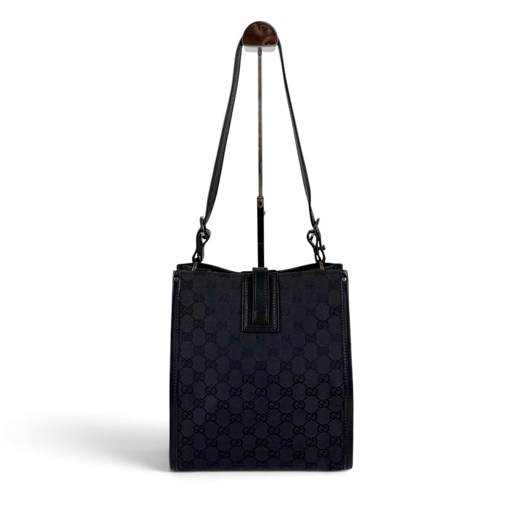 Gucci GG Canvas Hobo Black — view 2