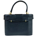 Fendi Epi Vanity Shoulder Bag Leather Black — view 3