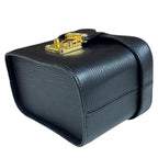 Fendi Epi Vanity Shoulder Bag Leather Black — view 6