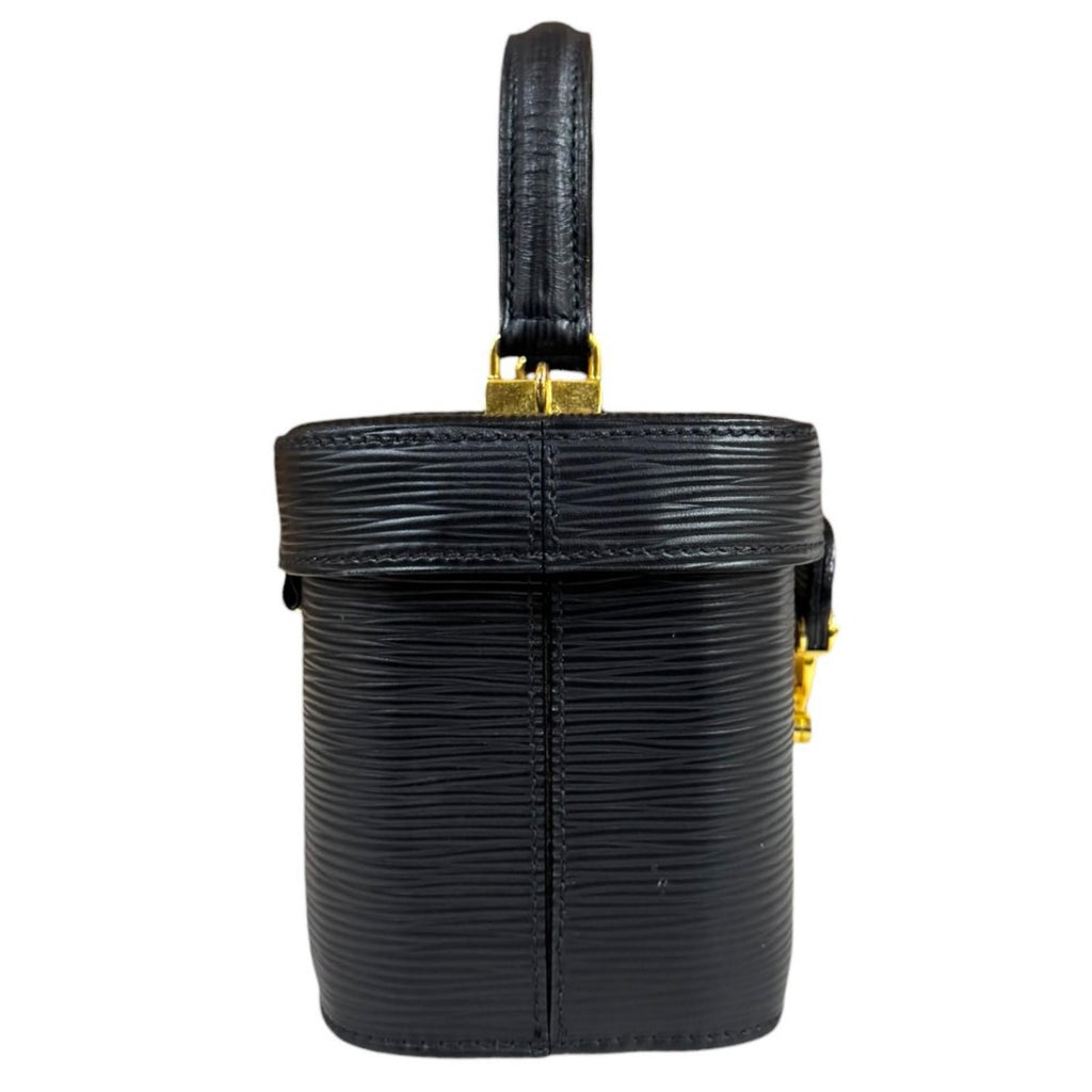 Fendi Epi Vanity Shoulder Bag Leather Black — view 4