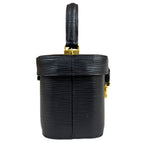 Fendi Epi Vanity Shoulder Bag Leather Black — view 4