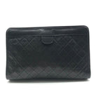 Chanel Quilted Clutch Black Gold — view 2
