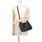 Gucci Shoulder Bag Jackie Small Leather 2-Way Black — view 5