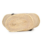 Loewe Tote Bag Anagram Large Raffia Basket Black — view 3