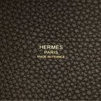Hermes Handbag Picotin Lock PM Vert Roden Gold Taurillon Clemence — view 6