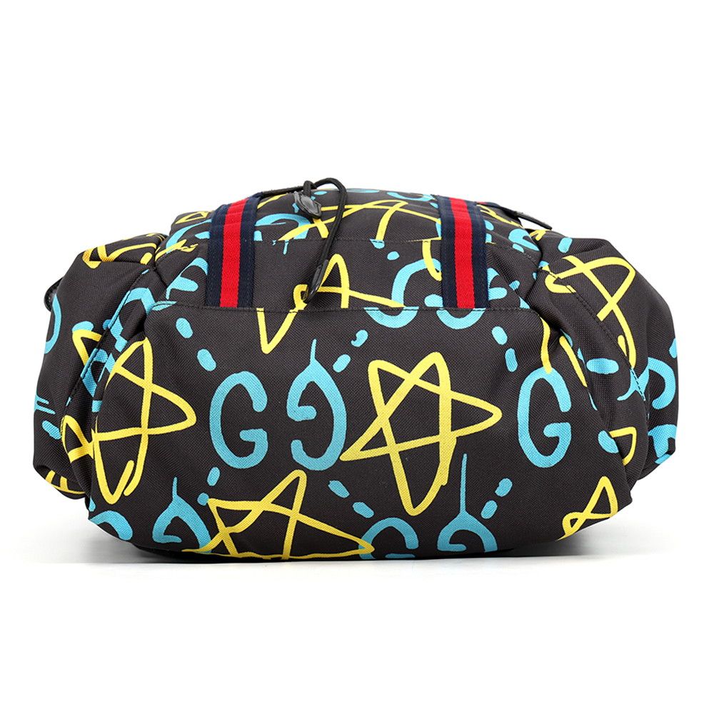 Gucci Backpack Ghost Nylon Canvas Black — view 3