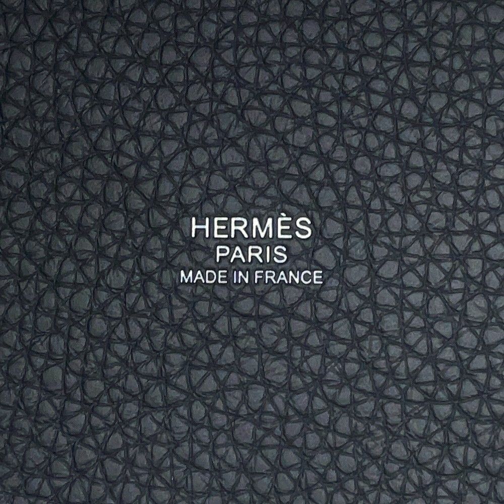 Hermes Handbag Picotin Lock PM Grimisty Silver Taurillon Clemence — view 6