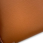 Hermes Coin Purse Azap Compact Silk'in Gold Silver Epsom — view 5