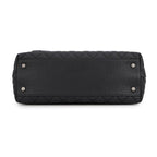 Chanel Handbag Quilted CC Logo Coco Handle Flap Caviar Leather 2-Way Shoulder — view 3