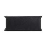 Chanel Handbag Quilted CC Logo Top Handle Flap Caviar Leather Black — view 3