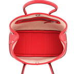 Hermes Tote Bag Neo Garden 23 Party Rouge de Coeur Silver Negonda — view 5