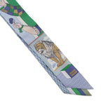 Hermes Scarf Twilly Gran Theatre Nuvo Grand Nouveau Silk Twill — view 4