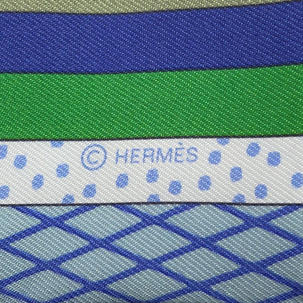 Hermes Scarf Twilly Gran Theatre Nuvo Grand Nouveau Silk Twill — view 8