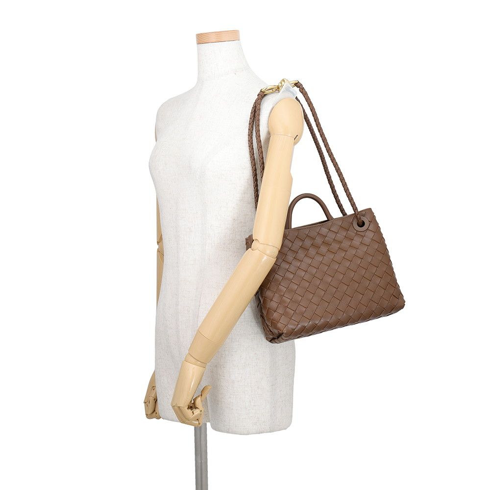 Bottega Veneta Handbag Intrecciato Andiamo Small Lambskin 3way — view 5