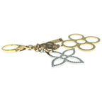 Louis Vuitton Monogram Bijou Sac Tapage Bag Charm Key Ring Key Holder Silver — view 4