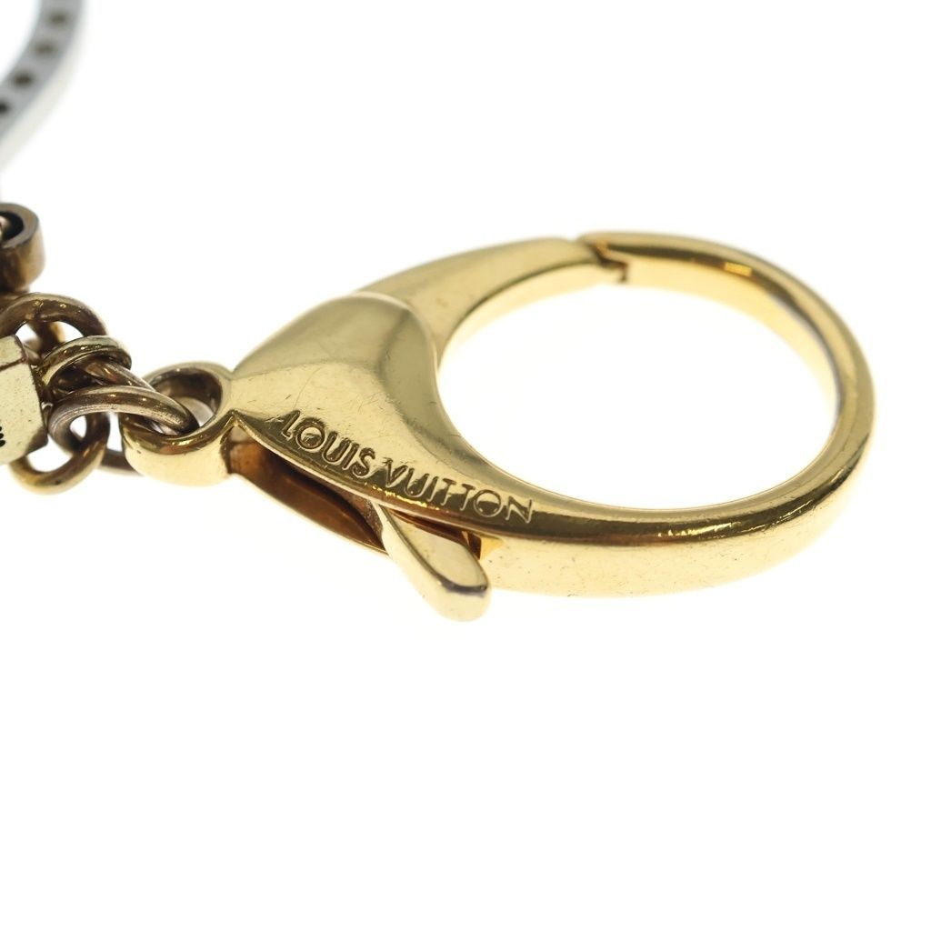 Louis Vuitton Monogram Bijou Sac Tapage Bag Charm Key Ring Key Holder Silver — view 5