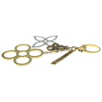 Louis Vuitton Monogram Bijou Sac Tapage Bag Charm Key Ring Key Holder Silver — view 3
