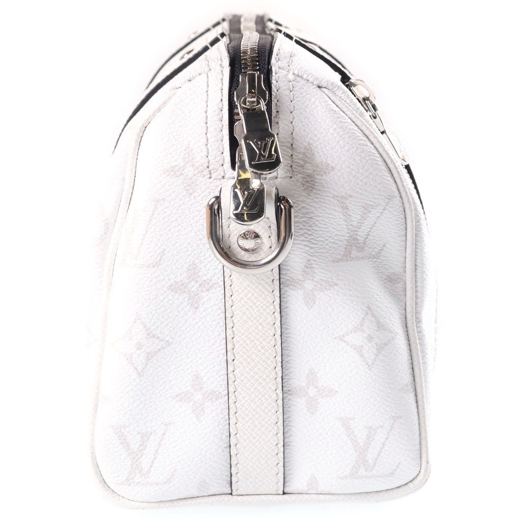 Louis Vuitton Taigarama City Keepall Shoulder Bag Opticwhite — view 3