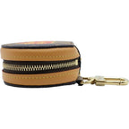 Louis Vuitton NIGO Etui Earphones Monogram Stripe Pouch Charm Brown Gold — view 3
