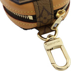 Louis Vuitton NIGO Etui Earphones Monogram Stripe Pouch Charm Brown Gold — view 5
