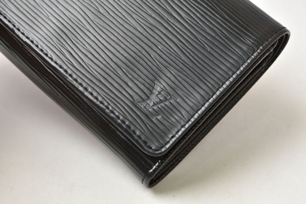 Louis Vuitton Folded Wallet Epi Vintage L-shaped Zipper Portefeuille Tresor — view 2