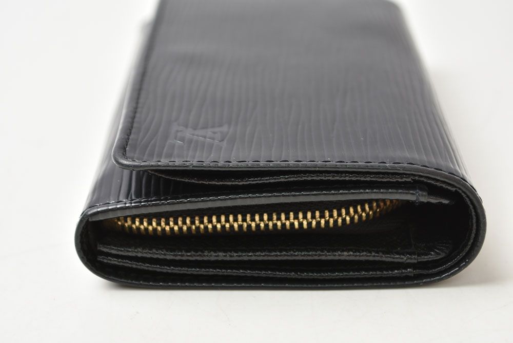 Louis Vuitton Folded Wallet Epi Vintage L-shaped Zipper Portefeuille Tresor — view 3