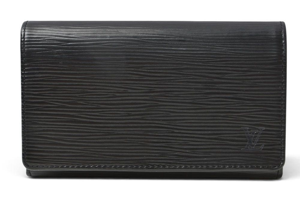 Louis Vuitton Folded Wallet Epi Vintage L-shaped Zipper Portefeuille Tresor