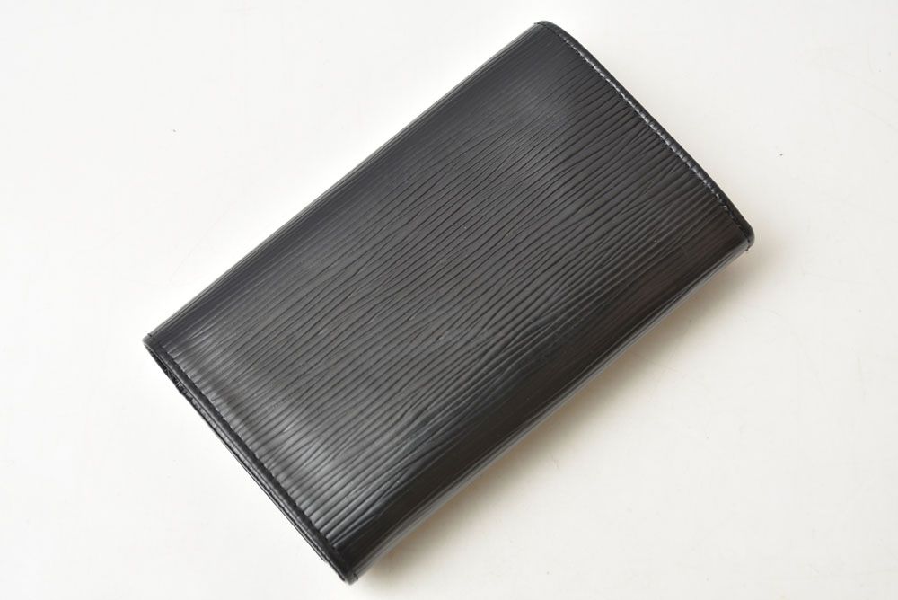 Louis Vuitton Folded Wallet Epi Vintage L-shaped Zipper Portefeuille Tresor — view 6