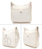 Hermes Shoulder Bag Crossbody Silver Evelyne 1 PM — view 2