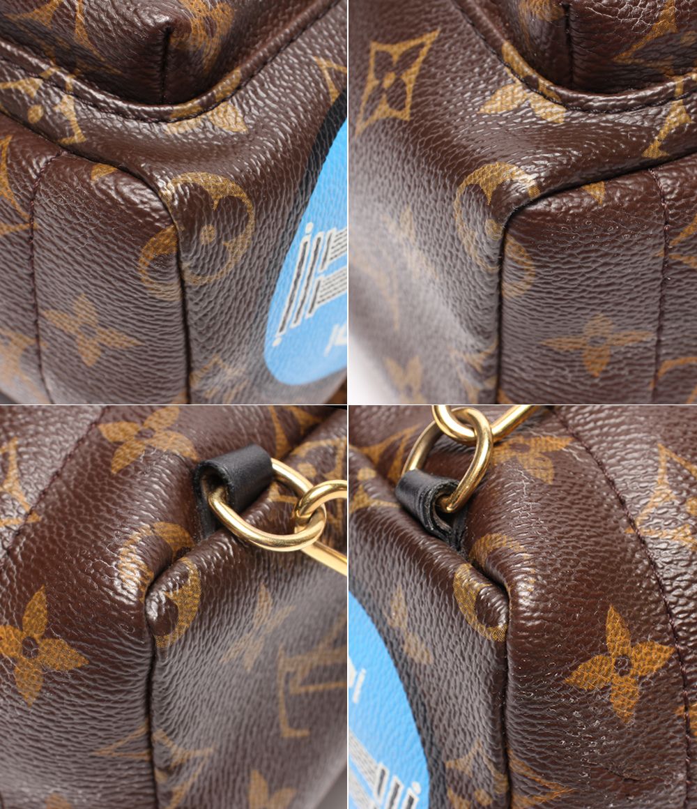 Louis Vuitton Backpack Palm Springs Mini Monogram World Tour — view 5
