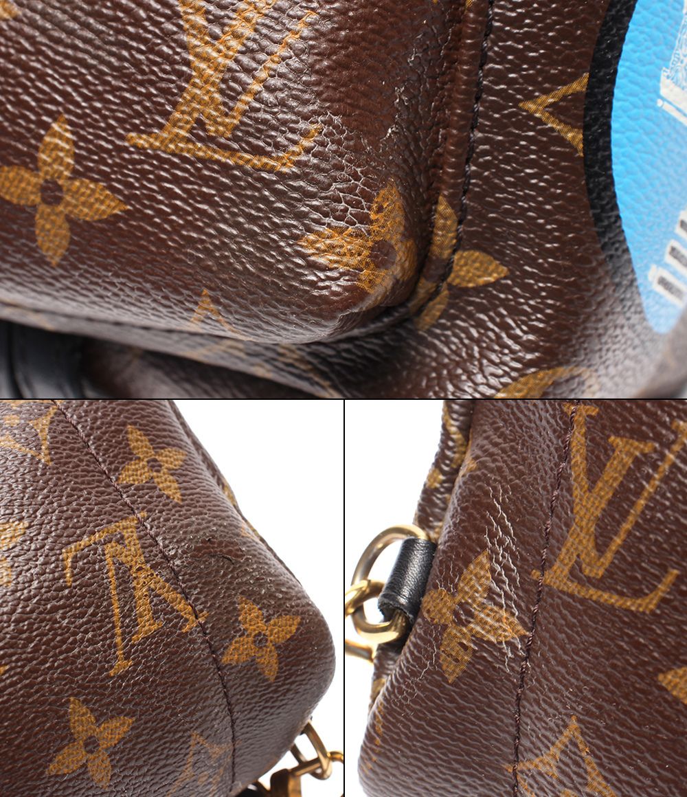 Louis Vuitton Backpack Palm Springs Mini Monogram World Tour — view 6