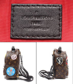 Louis Vuitton Backpack Palm Springs Mini Monogram World Tour — view 4