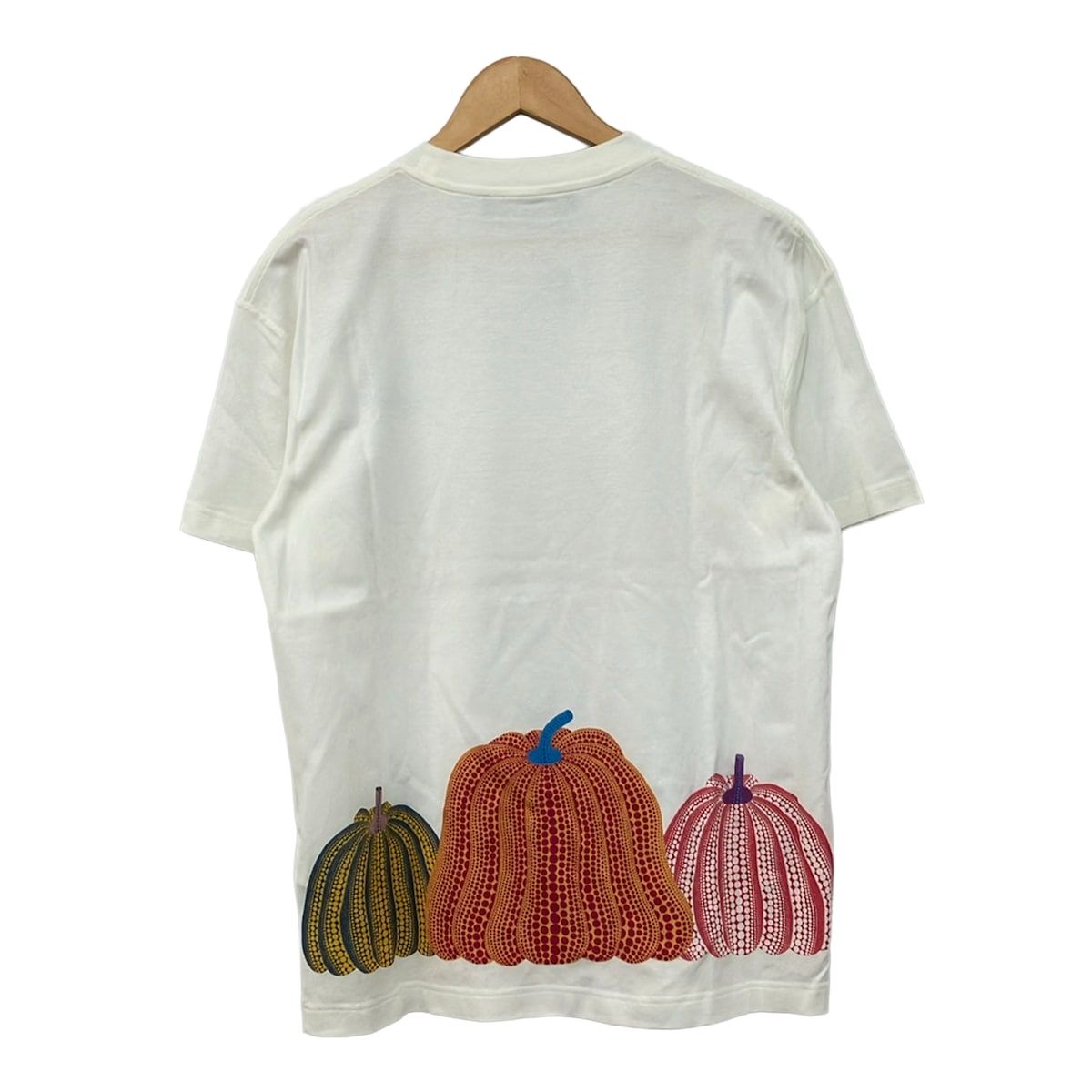 Louis Vuitton Short Sleeve T-Shirt Ivory Red Multi XS Yayoi Kusama — view 2