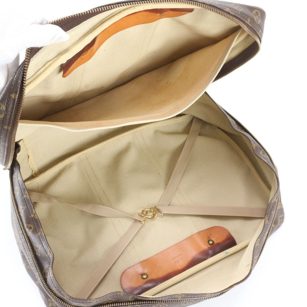 Louis Vuitton Monogram Sirius 45 Leather Boston Bag Tote Carry — view 7