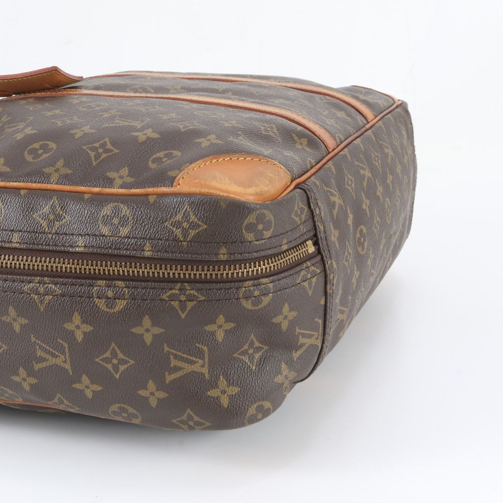 Louis Vuitton Monogram Sirius 45 Leather Boston Bag Tote Carry — view 4