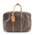 Louis Vuitton Monogram Sirius 45 Leather Boston Bag Tote Carry