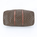 Louis Vuitton Monogram Keepall 50 Leather Boston Bag Tote Carry — view 6