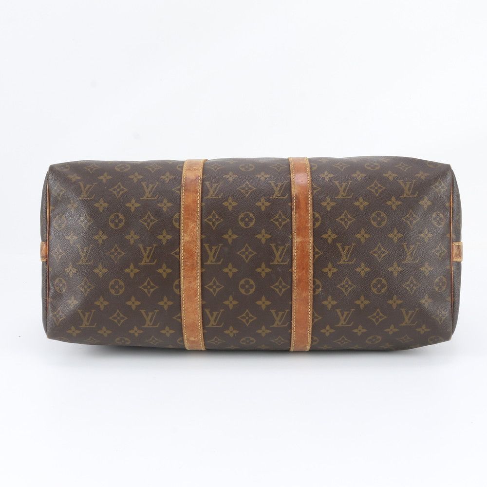Louis Vuitton Monogram Keepall Bandouliere 50 Leather 2-Way Boston Crossbody — view 6