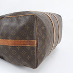 Louis Vuitton Monogram Keepall Bandouliere 50 Leather 2-Way Boston Crossbody — view 4