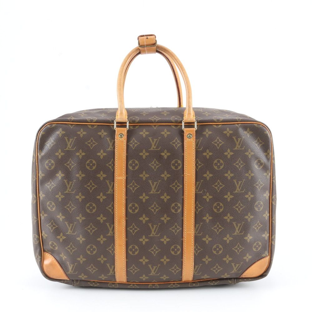 Louis Vuitton Monogram Sirius 45 Leather Boston Bag Tote Carry — view 3