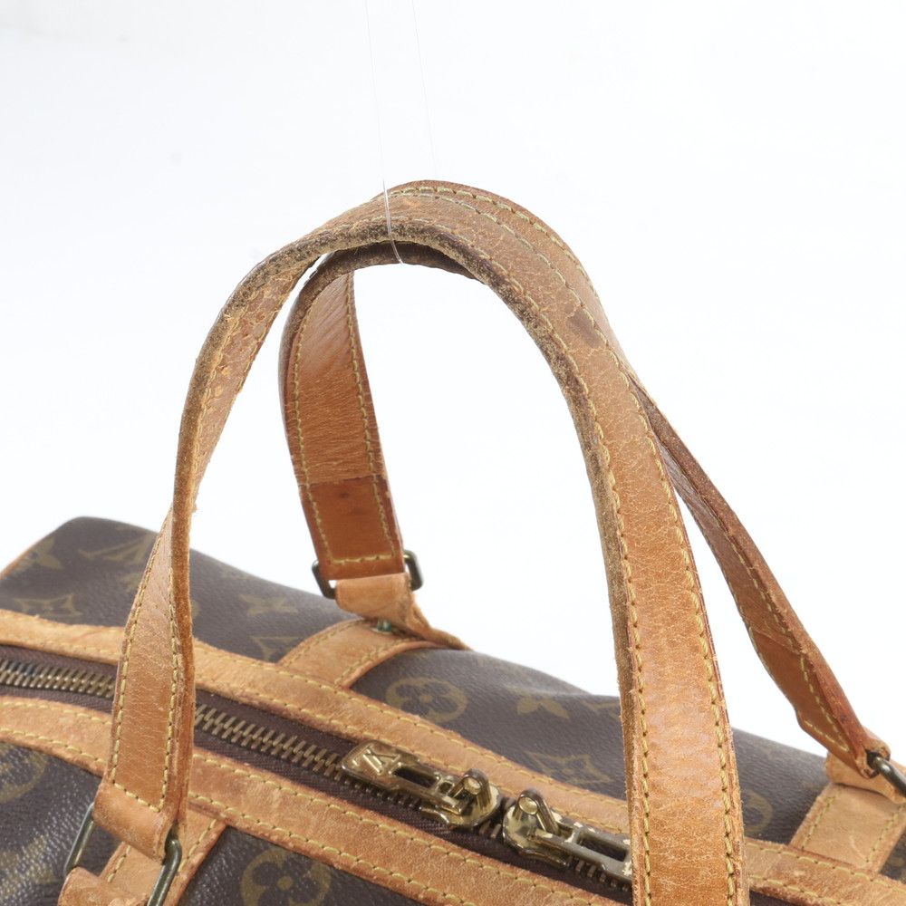 Louis Vuitton Monogram Sac Souple 35 Leather Boston Bag Tote Carrie — view 2