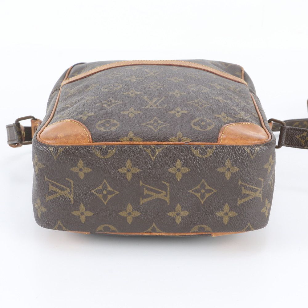 Louis Vuitton Monogram Danube Leather Shoulder Bag Crossbody Messenger Tote — view 6