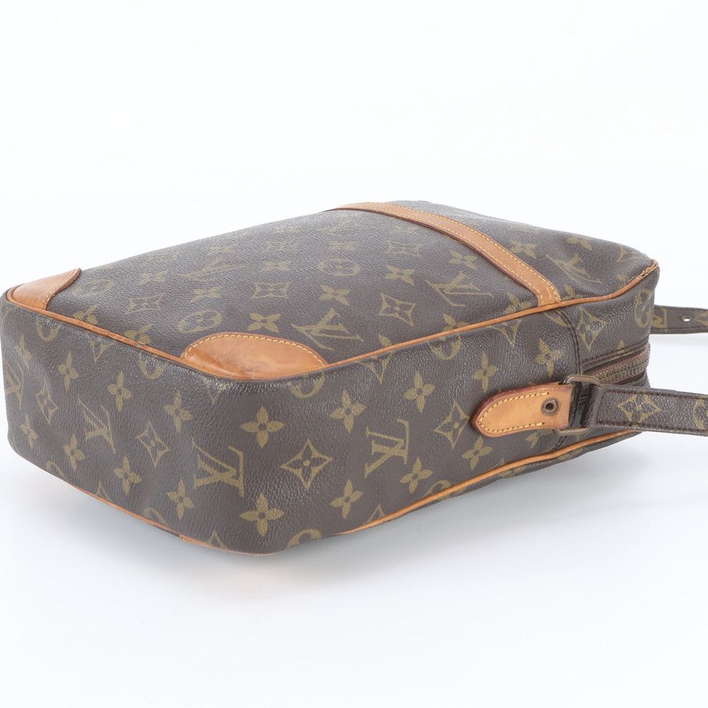 Louis Vuitton Monogram Danube Leather Shoulder Bag Crossbody Messenger Tote — view 4