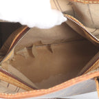 Louis Vuitton Monogram Neverfull Leather Tote Bag Shoulder — view 8