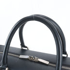Louis Vuitton Damier Glace Ricky Leather Boston Bag Tote Carry — view 2