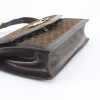 Celine Sulky C Carriage Leather 2-Way Shoulder Bag Clutch — view 4